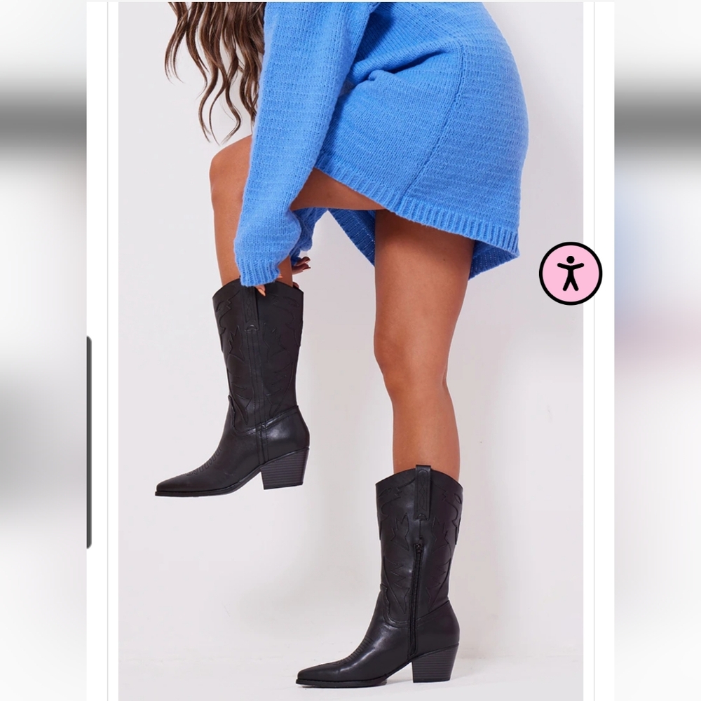 Black Western Boots